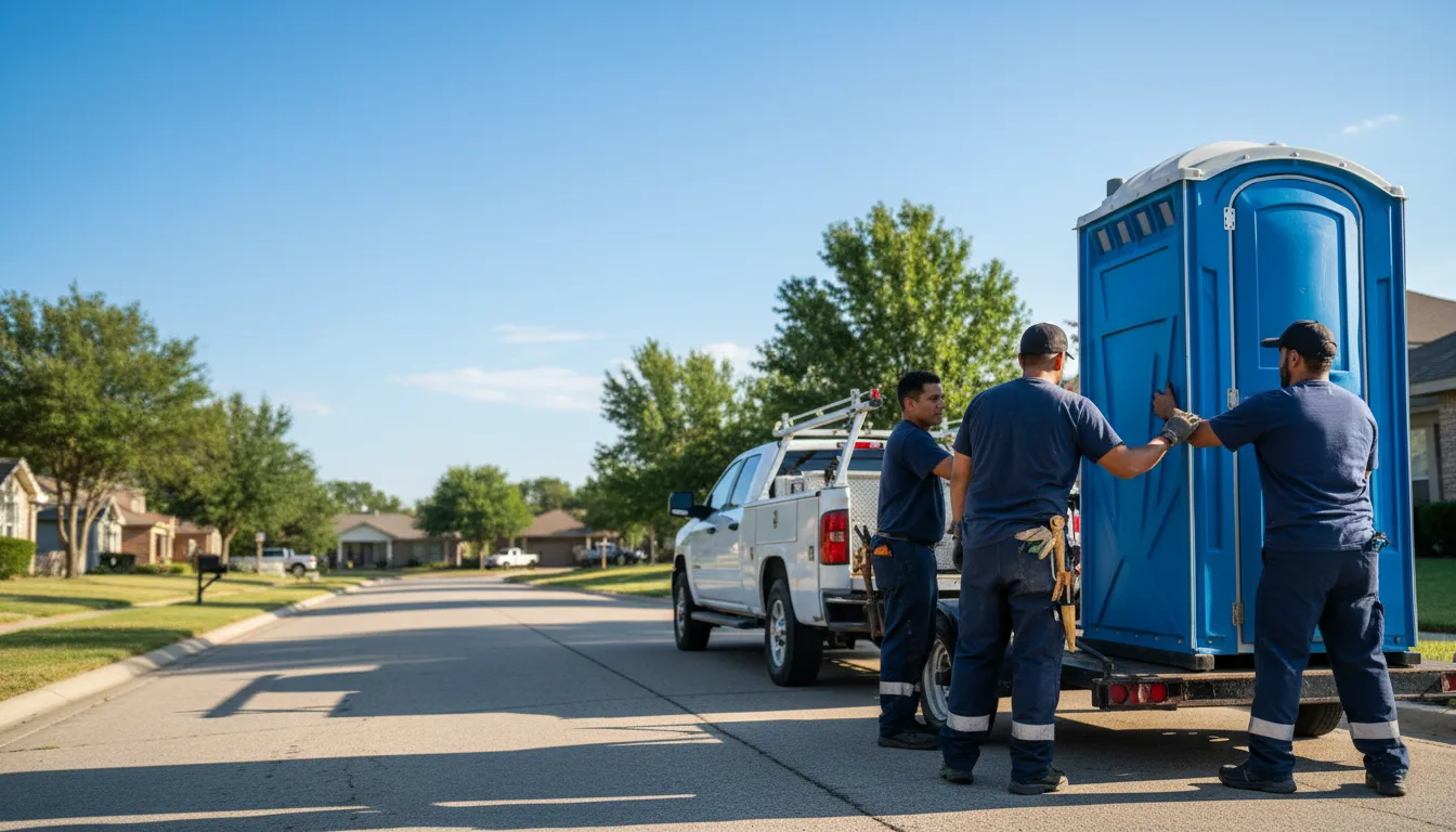 Portable Toilet Rental in Big Wells, TX near me